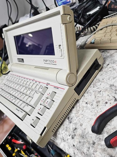Vintage Retro Working Smith Corona PWP 7000 LT Laptop Personal Word Processor - Afbeelding 7 van 9