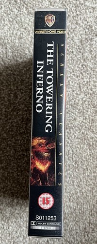 The Towering Inferno VHS Video, 1993. Vintage. Rare. Tested & Working. - Imagen 2 de 4