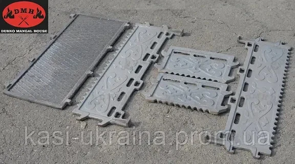 Mangal Grill Kebab Russian Shashlyk BBQ Cast Iron Brazier Barbeque 35kg/77LB - Image 4 of 4