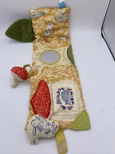 Manhattan Toy Deer One Soft Activity Crinkle Book & Fold Out Pat Mat for Baby