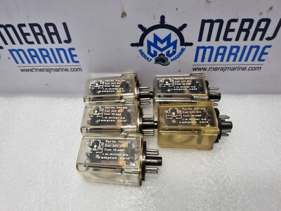 J.W.Miller 2WCZ25 Relais 24Vdc Lot 5 Stk.