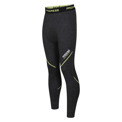PROGRESS Lange Unterhose Winterunterhose Skiunterwäsche 100% Merino 170g/250g