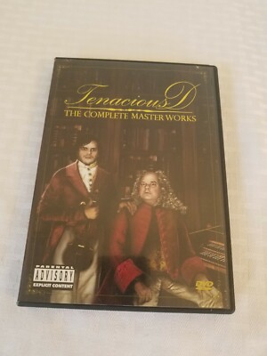 Tenacious D The Complete Masterworks DVD, 2003 Jack Black Kyle Gass Metal