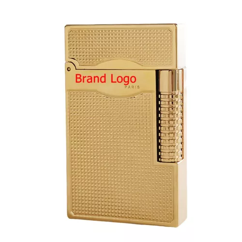 Paris D Le Grand Metal Butane Lighters Ping Sound for Smoking Cigars Men's Gift