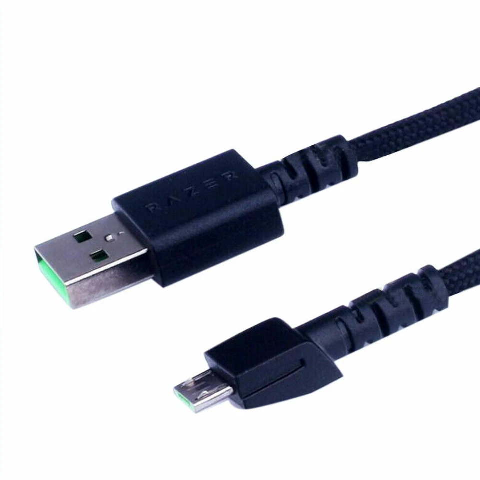 For Razer Mamba Micro USB-A to Micro-USB Cable Braided for Mamba Mouse lpkk - Image 4 of 4