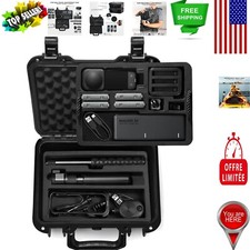 Insta360 Camera Waterproof Case with EVA Foam - Travel-Friendly Design, 10.8x4.3