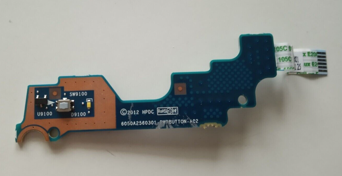 HP Eliteone 800 Genuine G1 Power Button Board W Cable Grade A 48.3JX12