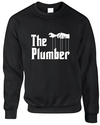 Der Klempner Herren Sweatshirt lustig Job Arbeit Klempner Handel Weihnachten Geburtstag Geschenk 