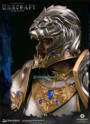 DAM TOYS WOW Llane Wrynn I Warcraft King Llane Resin Statue In Stock In Box - Picture 11 of 12