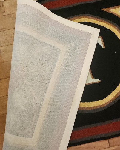 FRONTGATE Monogram T Ravella Wingate Festive Holiday Rug Hand Tufted Doormat NWT - Picture 4 of 7