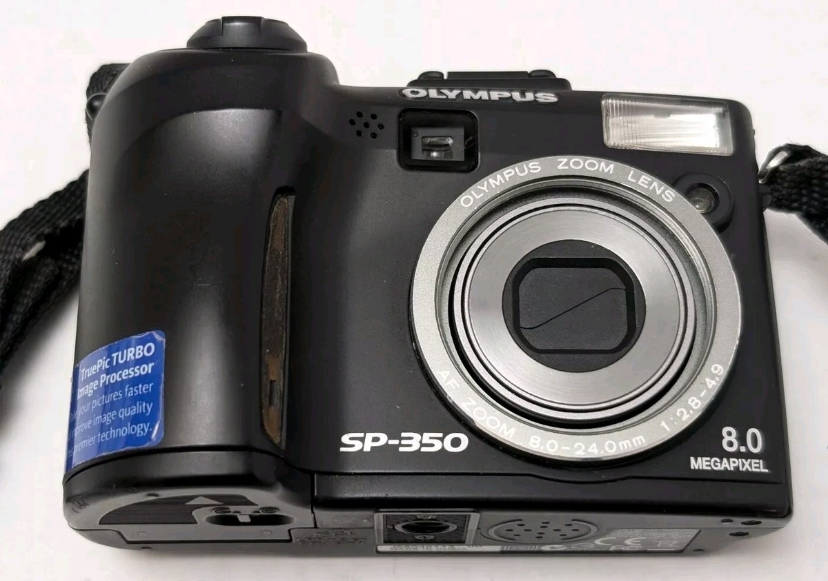 Olympus SP-350 Digital Camera 8.0MP 3x Optical Zoom Point N Shoot