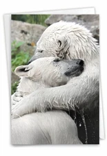 1 Friendship Card with Envelope - Bear Hugs C6327BFRG