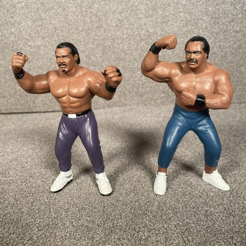 Galoob WCW Butch Reed And Ron Simmons Wrestling Ac...