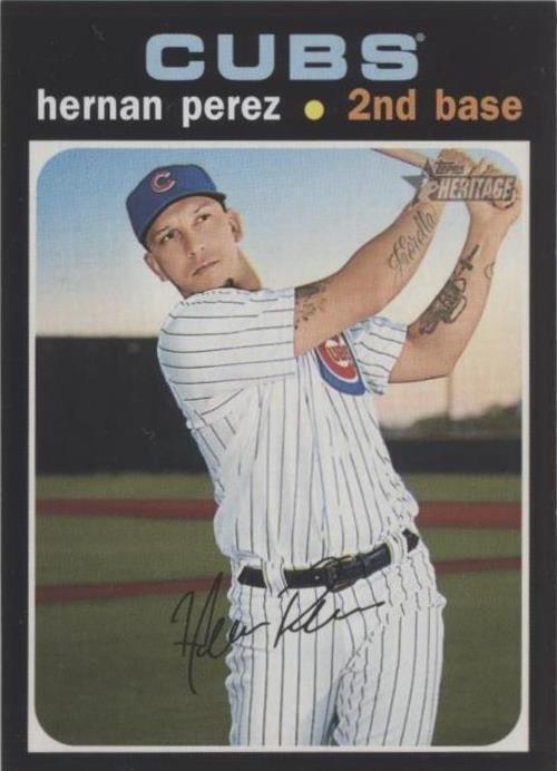 2020 Topps Heritage High Number - Hernan Perez #700 - 1 of 1