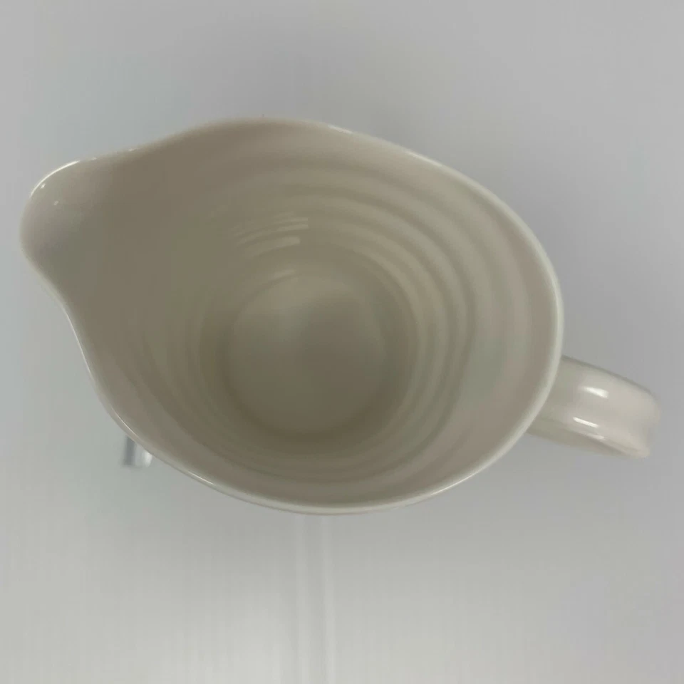 Portmeirion Sophie Conran Collection Creamer Porcelain 8 Ounce White Serving Jug - Image 2 of 4