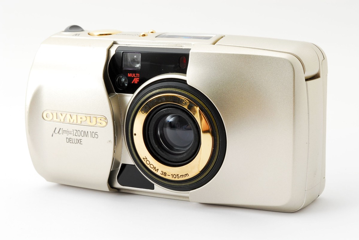 Exc++++ Olympus μ Mju Zoom 105 DELUXE Point & Shoot Film