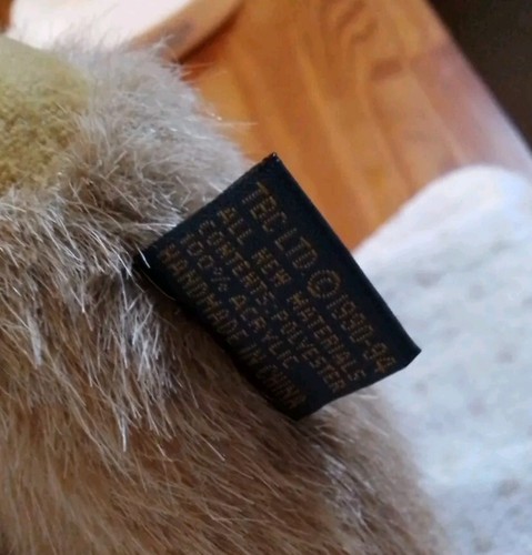 Boyds Bubba Bear 16" Rare Double Swivel Neck Jointed Brown Grizzly Teddy Plush - Picture 12 of 13