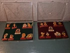Vintage 1980's Collection Of Disney Coca Cola Hat Pins In Cases-18...