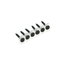 Unifix Collated Bugle Head Sharp Point Coarse Thread Dry Wall Screw - Black Phos