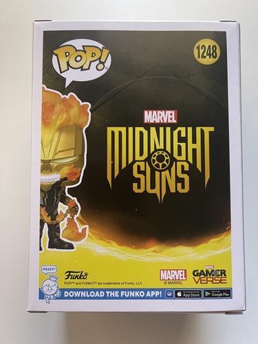 Funko Marvel Midnight Suns Ghost Rider 1248 Verano Convention Pop + Pop Protect - Imagen 3 de 6