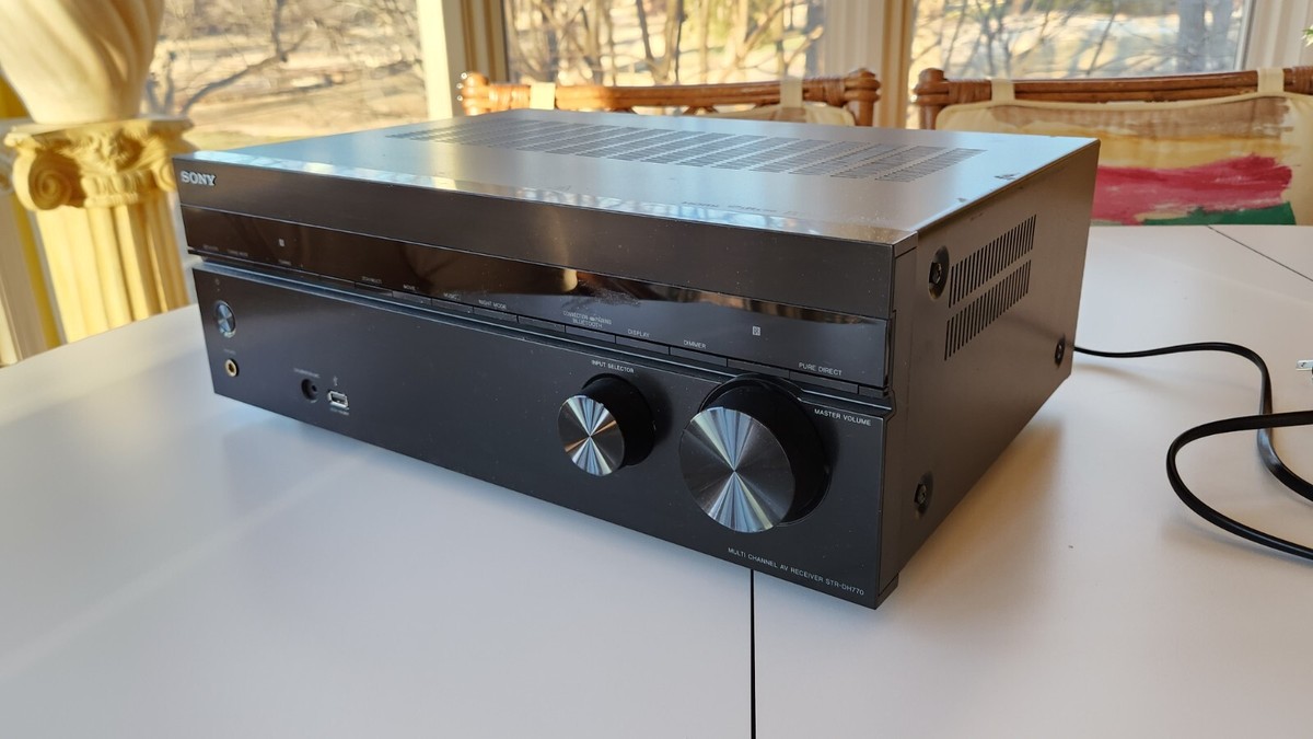 Sony STR-DH770 Multi 7.2 Channel Home Theater Audio Video AV
