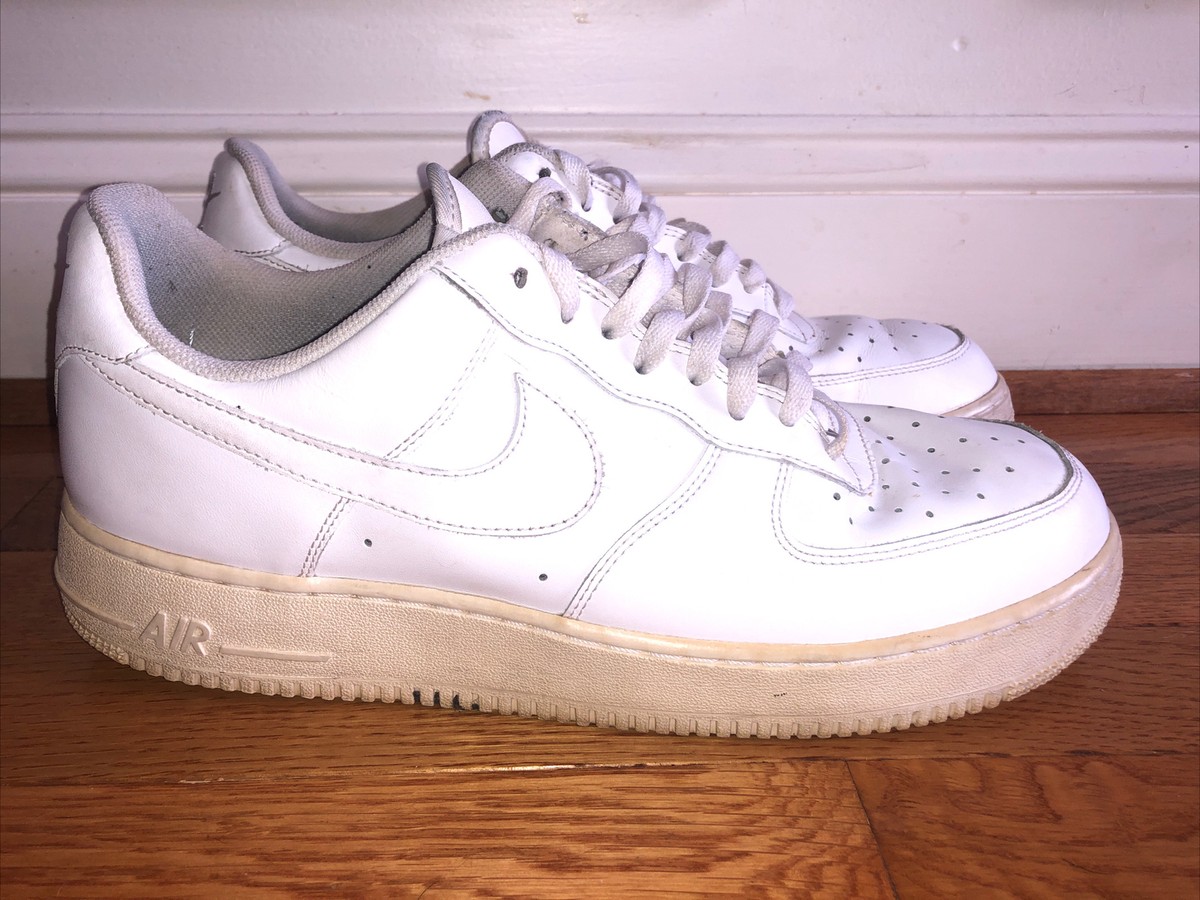 white air force ones size 13