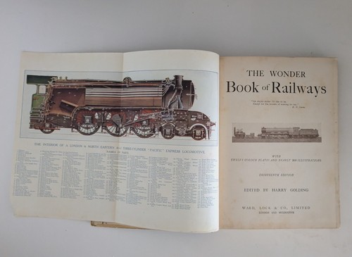 The Wonder Book of Railways, Anon, Ward, Lock and Co, Hardcover c1928 - Picture 5 of 14