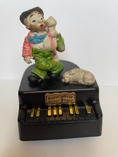 Spieluhr Penner Willi  an der Lampe und Flasche,Schwanensee