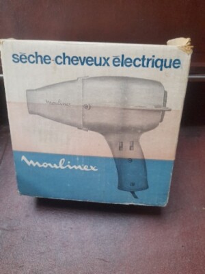 Sèche-cheveux Vintage Moulinex Type 162 - Ancien Modèle Rétro En état De Marche