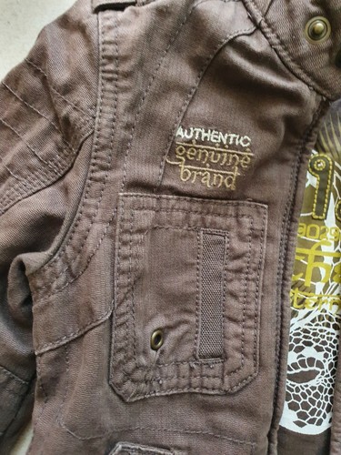 Next Boys Brown Army Jacket Age 3 Yrs - Picture 5 of 5