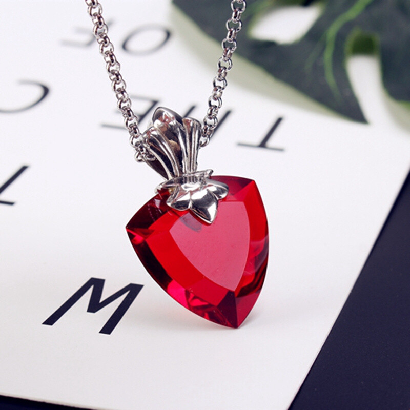 Anime Fate/stay night Red Devil Tohsaka Rin Necklace Pendant