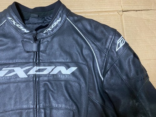 IXON Mens Leather Motorcycle Motorbike Jacket UK 38" 40" Chest (RRP £269)(J38) - Picture 20 of 24