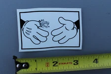 Doom Sayers Club Skateboards Snake Bite Cartoon Hand Z79B Skateboarding STICKER