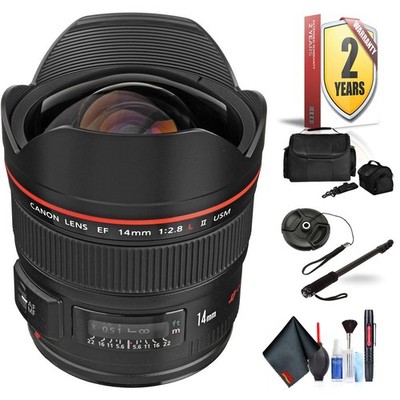 Canon EF 14mm F/2.8L Ii USM Lens for Canon 6D, 5D Mark IV, 5D Mark III, 5D Mark
