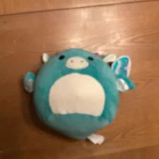 Squishmallows - 8 Inch Plush Squishmallow Tatiana - Teal Dragon 