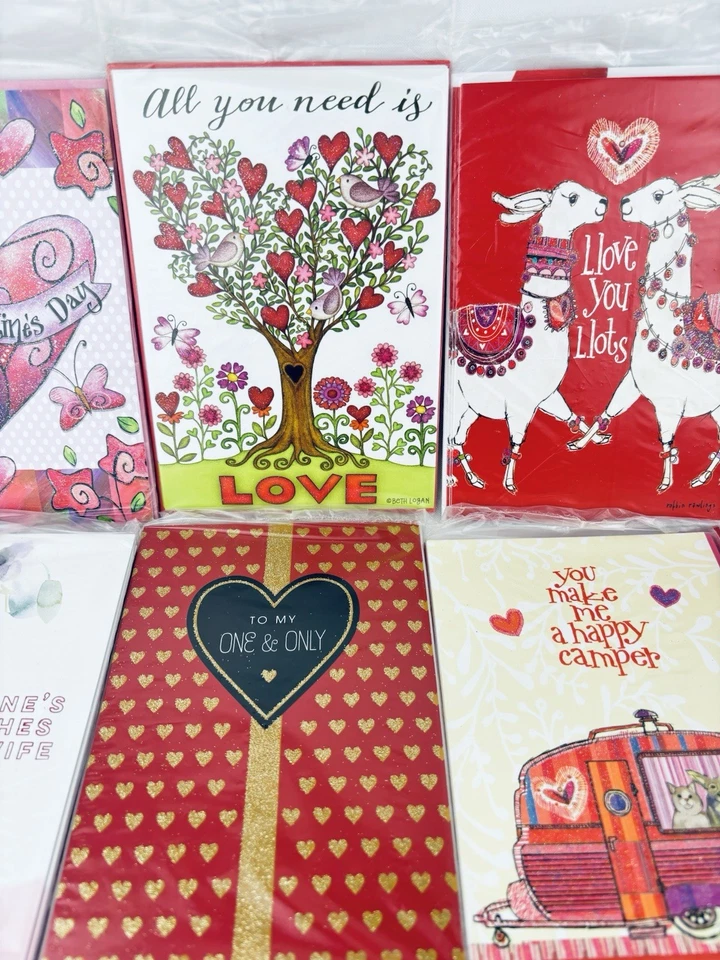 Lot Of 36 Leanin Tree Valentines Day - 12 Cards - Sealed - New With Envelopes - Image 3 of 4