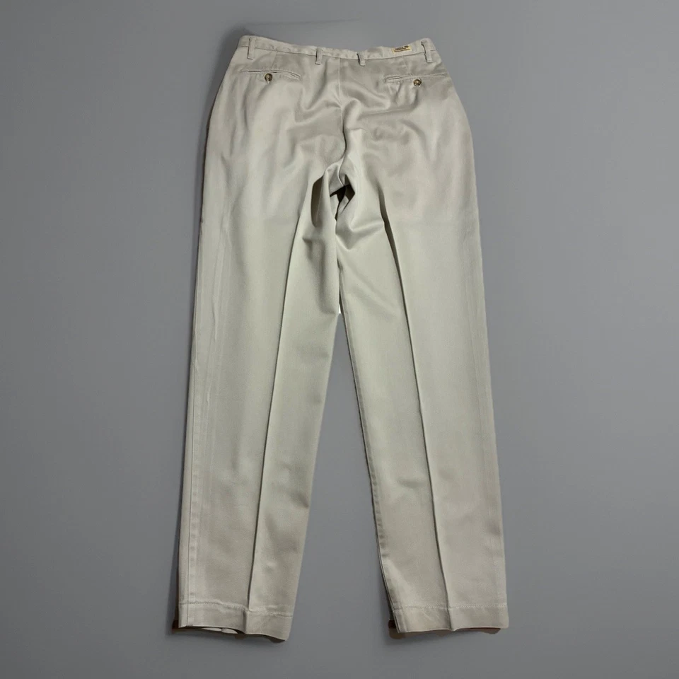 Pantalones de vestir Fiorucci clásicos nuevos plisados Lampo cremallera vintage años 80-90 Italia Foto 2 de 4