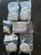 Nenesupply 24mm Flange Breast Pump Parts for Spectra S2 S1 9 Plus 8 Piece Set