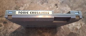 Toxic Crusaders NES Nintendo Authentic Working Nice Shape Free Fast Shipping 