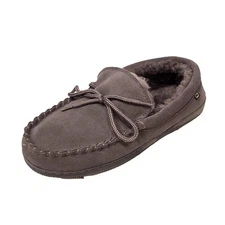 Lamo Lady's Moccasin Women's Slippers Charcoal - 9 Wide