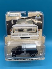 Greenlight 1984 Chevy C60 Black Cab Fertilizer Truck Damaged Packaging