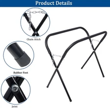 2 Pack 750lbs Heavy Duty Work Stand Portable Workbench Folding Auto Fender Stand