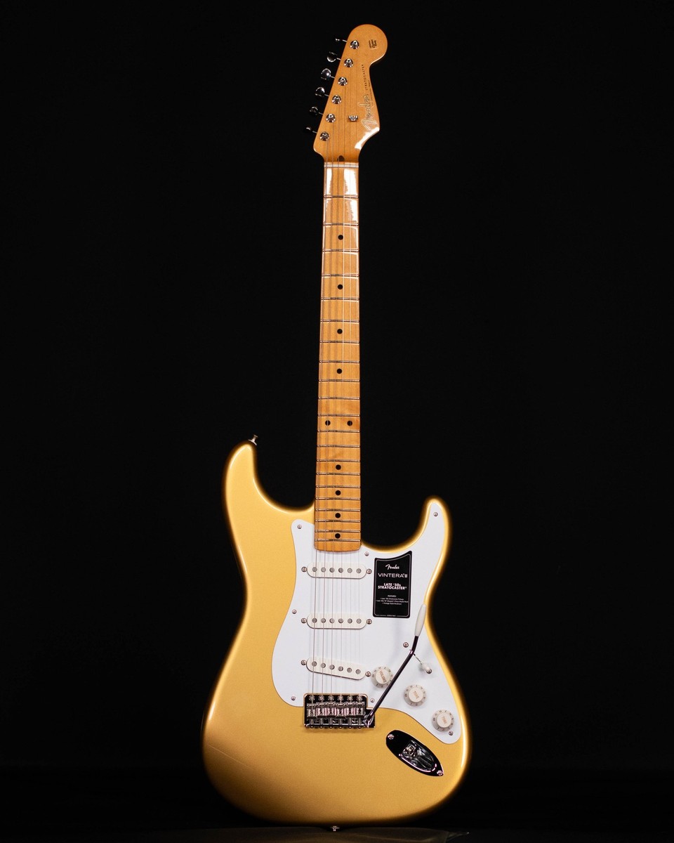 Fender Vintera III Late '50s Stratocaster, Maple FB, Aztec Gold | eBay