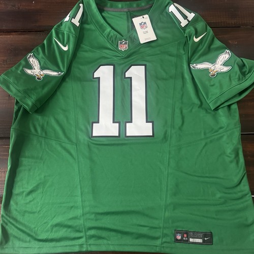 Nike Vapor FUSE Limited Philadelphia Eagles AJ Brown Kelly Green Trikot Gr. 3XL - Bild 2 von 11