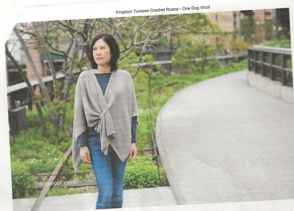 lot of 3 women's Ponchos to Crochet - individual patterns - Image 3 of 3