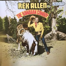 PICTURE DISC Rex Allen The Hawaiian Cowboy GATEFOLD / PICTURE DISK Bear Fami