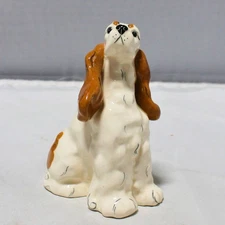 Kay Finch Cocker Spaniel Crazed Porcelain Figurine