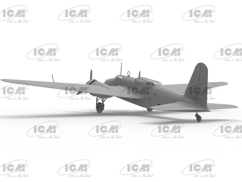 ICM 1/72 Japan Army Ki-21-Ia Sally Type97 Heavy Bomber Model kit Plane 72205 - Image 3 of 4