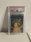 Pokemon  #085 Pikachu Grey Felt Hat Van Gogh PSA 10