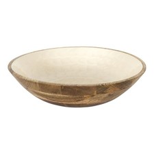Saladier en Bois "Nerina" 33cm Beige